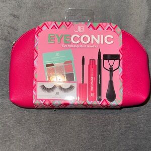 JLB Eyeconic-NWT Eye Makeup Kit with Pink Bag